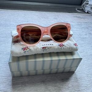 Sezane Chiara Sunglasses in Blush
